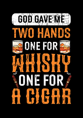 Whiskey Cigar Lover Cigar