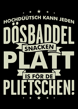Plattdeutsch Spruch