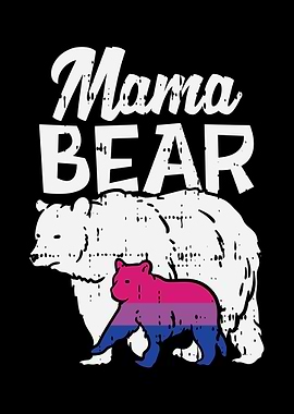Bisexual Pride Mama Bear