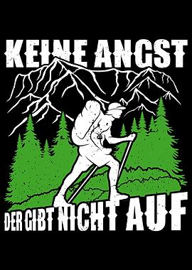 Bergsteiger Wanderer Gift