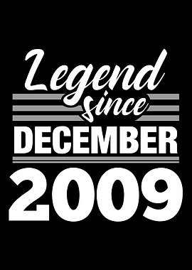 Legend Since December 2009