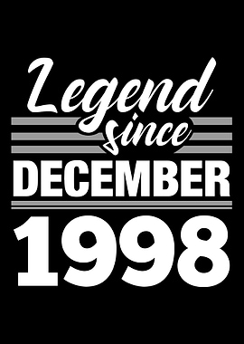 Legend Since December 1998