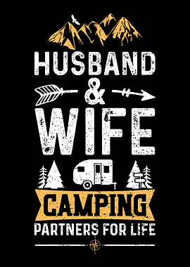 Husband And Wife Camping P