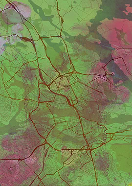 Stockholm Street Map