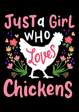 Chicken Girl Farming