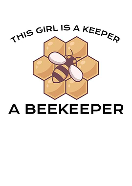This girl is a beekeeper