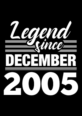 Legend Since December 2005