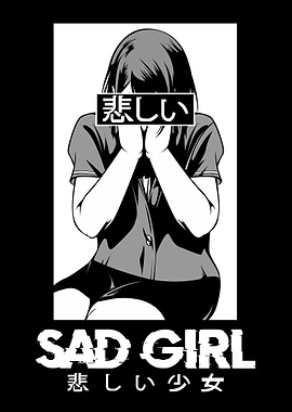 Sad Girl Anime Nu Goth Sen