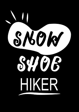 Snowshoe Hiker
