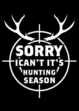 It is hunting season