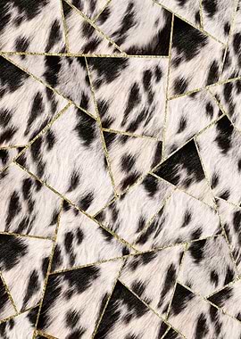 Animal Fur Gold Geo Glam 1