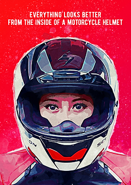 motorcycle helmet quote