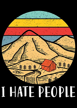 Hate People Hike Hiking