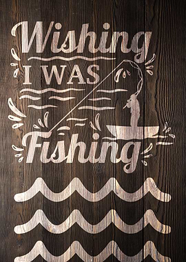 WISHING FISHING WOOD