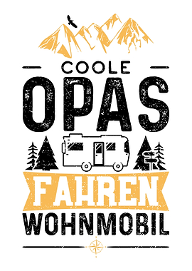 Coole Opas Fahren Wohnmobi