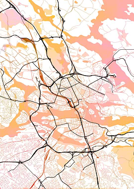 Stockholm Street Map