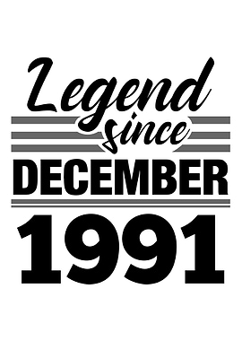 Legend Since December 1991