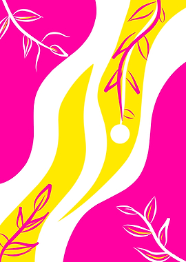 flat flower background