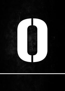 Gamer Letter O Print