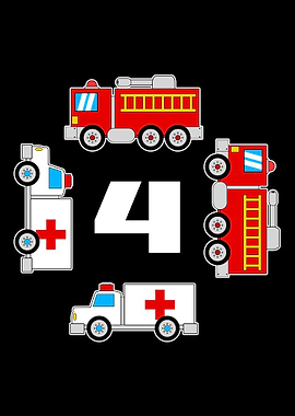 Kids Birthday 4 Years Old