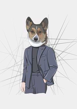 Fashion Business Dog