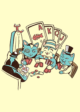 Poker Cats