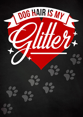 DOG HAIR GLITTER CHALK
