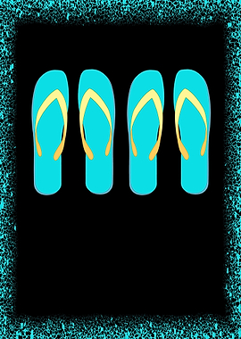 Beach Vibes Shoe Sun