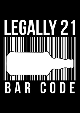 Legally 21 Bar Code