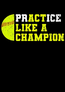 Softball Practice Champion