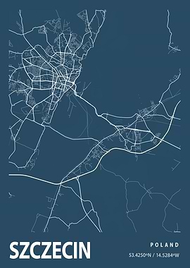 Szczecin Blueprint Street