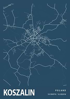 Koszalin Blueprint Street