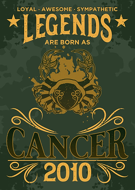 Born As Cancer 2010 Gift
