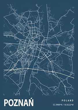 Poznan Blueprint Street
