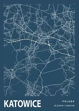 Katowice Blueprint Street
