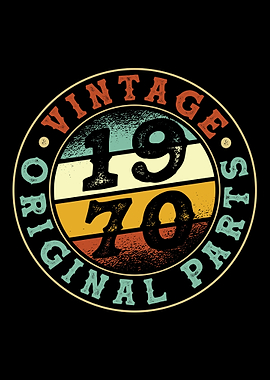 Vintage 1970 Parts