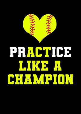 Softball Practice Champion