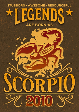 Born As Scorpio 2010 Gift