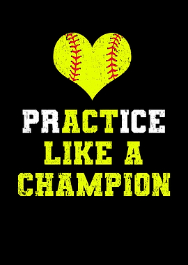 Softball Practice Champion
