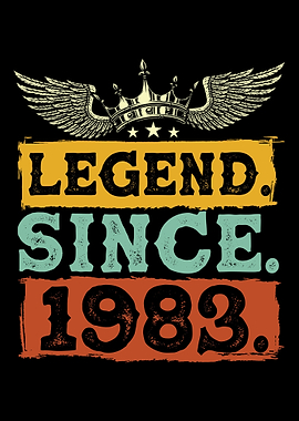 Legend Since 1983