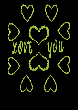 Beautiful LOVE YOU heart