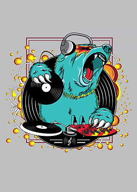 Music Bear Art