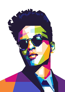 Bruno Mars Illustration