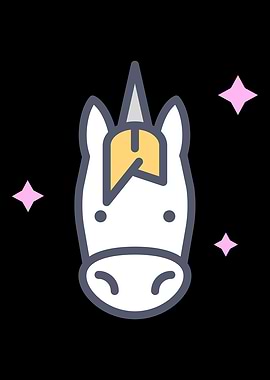 Unicorn With A Slate Crown