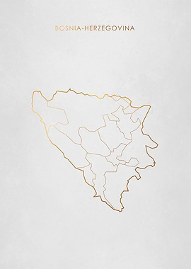 Bosnia and Herzegovina Map