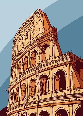 Colosseum Illustration