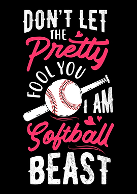 Softball Batter Girl