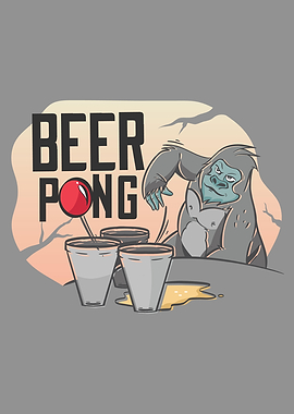 Beer Pong Gorilla