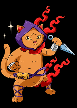 Ninja Cat Warrior