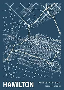 Hamilton Blueprint Street